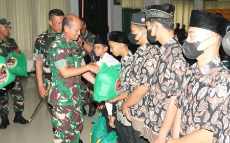 Kegiatan Baksos Peringatan Hari Juang TNI-AD ke-77