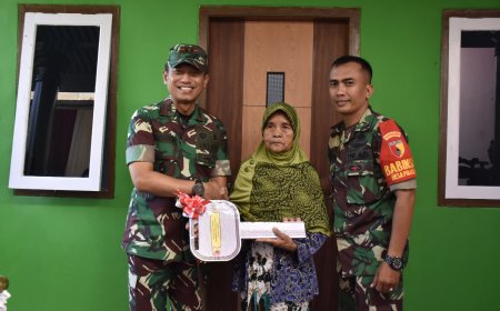 Pangdam V/Brawijaya Resmikan Bantuan Rutilahu di Probolinggo