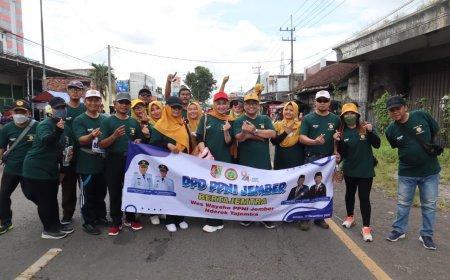 DPD PPNI Jember, Ambil Bagian Acara Tajemtra 2022