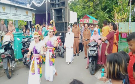 Kirab Budaya Warnai Pelantikan Perangkat Desa Ploso Jombang