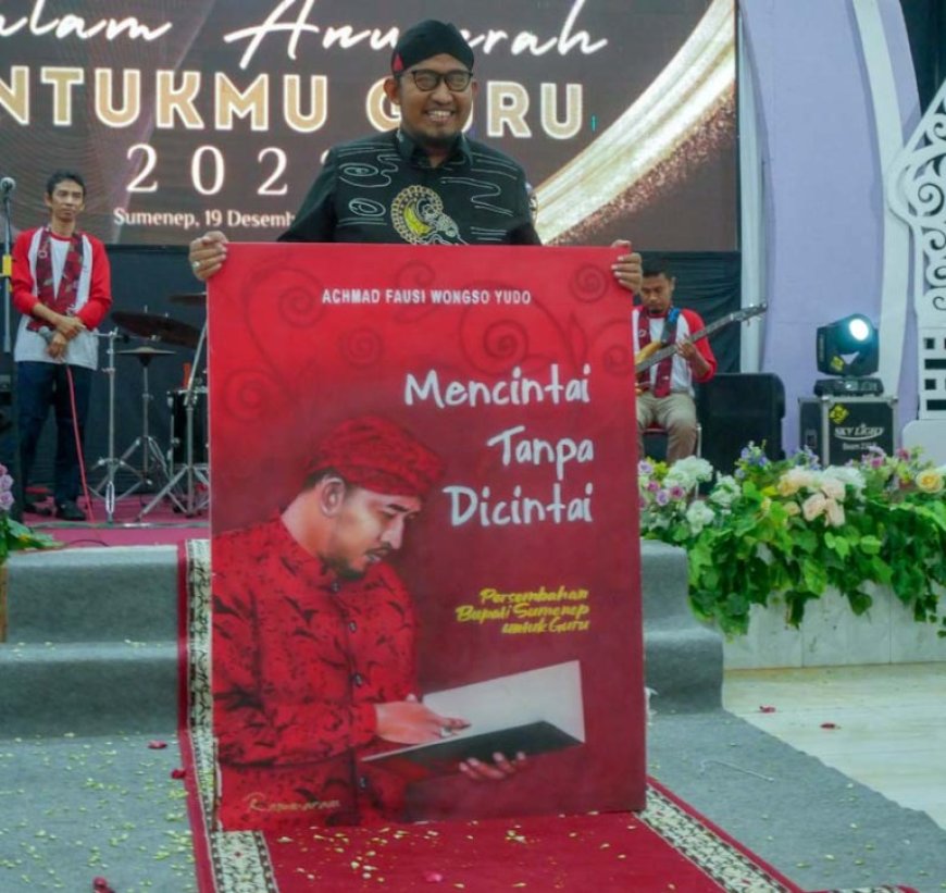 Bupati Sumenep, Terima Lukisan Unik