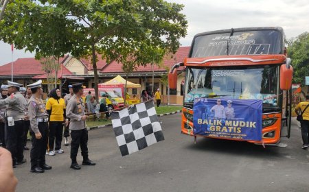 Polres Sampang Siapkan 2 Armada Bus Gratis Tujuan Surabaya dan Jakarta