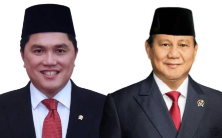 Survei Poltracking: Prabowo - Erick Menteri Paling Diapresiasi Publik