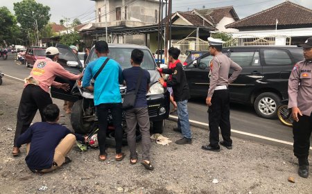 Dalam Sehari, Terjadi Dua Laka Lantas di Wilayah Hukum Polsek Gambiran Banyuwangi