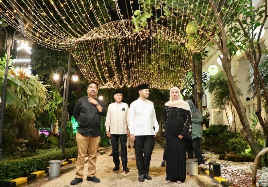 Gubernur Khofifah Gelar Qiyamul Lail dan Lomba Masak Bandeng