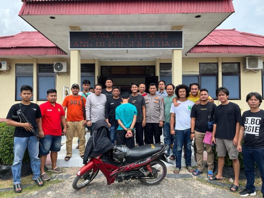 Kurang Dari 24 Jam, Pembunuh Bocah 6 Tahun di Lambar Ditangkap