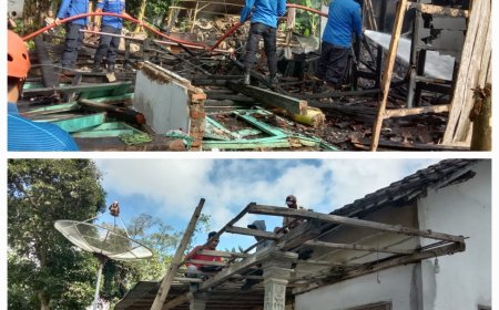 Gegara Korsleting Listrik, Dua Rumah di Bondowoso Sehari Alami Kebakaran