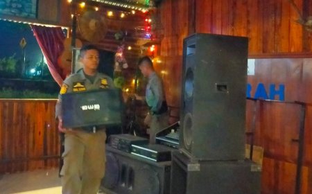 Satpol PP Padang, Razia Hiburan Malam