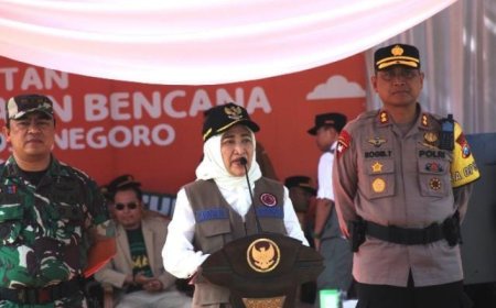 Bupati Bojonegoro Pimpin Apel Hari Kesiapsiagaan, Kurangi Risiko Bencana