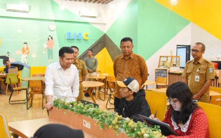 Kunjungi EJSC Bakorwil Madiun, Wagub Emil Sampaikan Rencana Penyediaan Fasilitas Urus HAKI