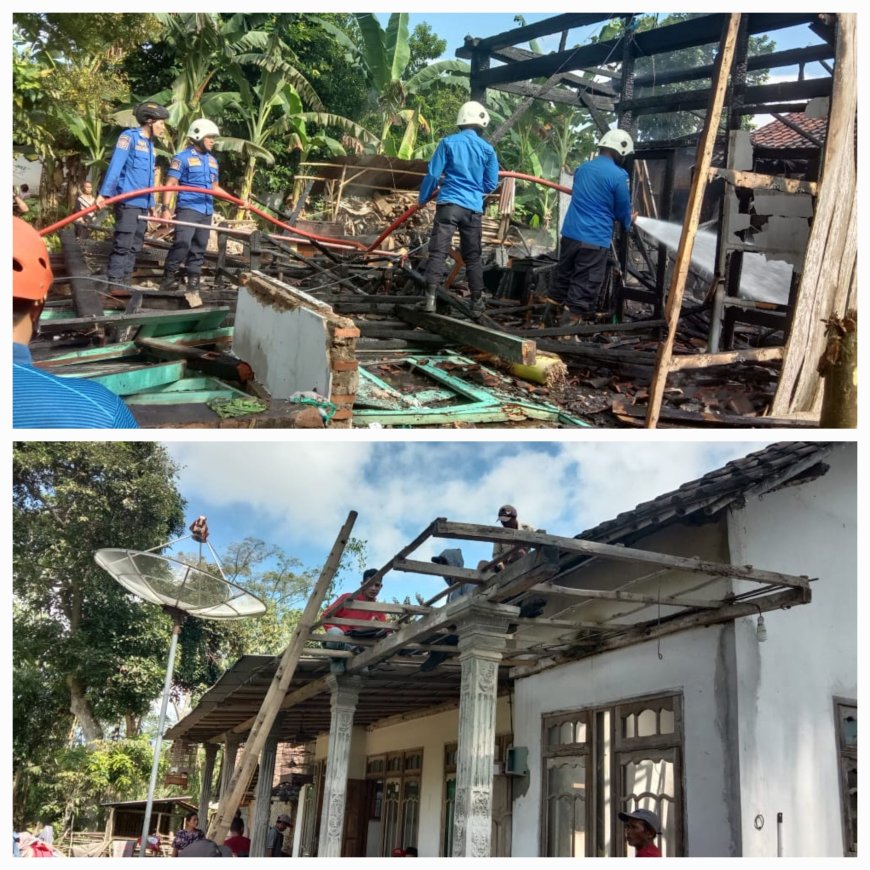 Gegara Korsleting Listrik, Dua Rumah di Bondowoso Sehari Alami Kebakaran