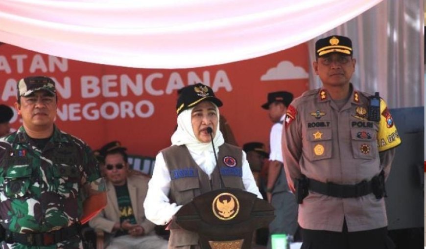 Bupati Bojonegoro Pimpin Apel Hari Kesiapsiagaan, Kurangi Risiko Bencana