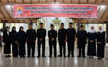Bupati Imron Lantik 468 Pejabat Fungsional di Lingkungan Pemkab Cirebon