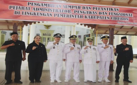 Bupati Imron Lantik 274 Pegawai di Lingkungan Pemkab Cirebon, Begini Pesan Bupati