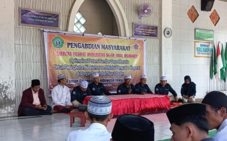 Fakultas Filsafat UGM Yogyakarta Laksanakan Pengabdian Masyarakat di Ponpes Nurul Qodiri Al Ma'arif Bondowoso