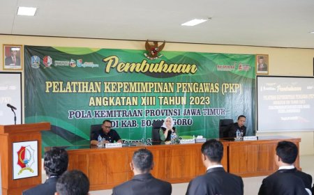 Pemkab Bojonegoro, Selenggarakan Pendidikan Pengawas, Begini Pesan Bupati