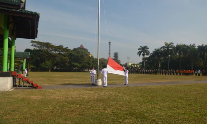 Upacara Bendera Peringatan Hari Lahir Pancasila di Bondowoso, Banyak Pejabat 'Tak Hadir'