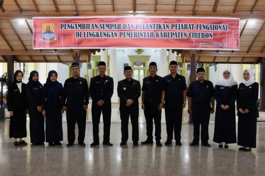 Bupati Imron Lantik 468 Pejabat Fungsional di Lingkungan Pemkab Cirebon