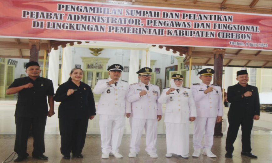 Bupati Imron Lantik 274 Pegawai di Lingkungan Pemkab Cirebon, Begini Pesan Bupati