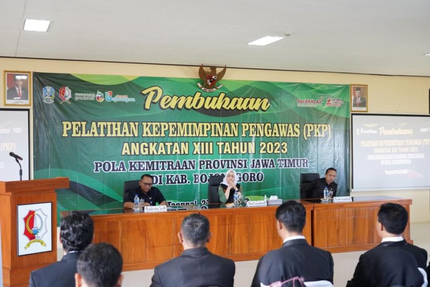 Pemkab Bojonegoro, Selenggarakan Pendidikan Pengawas, Begini Pesan Bupati