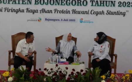 Bupati Bojonegoro Berharap Angka Stunting Turun