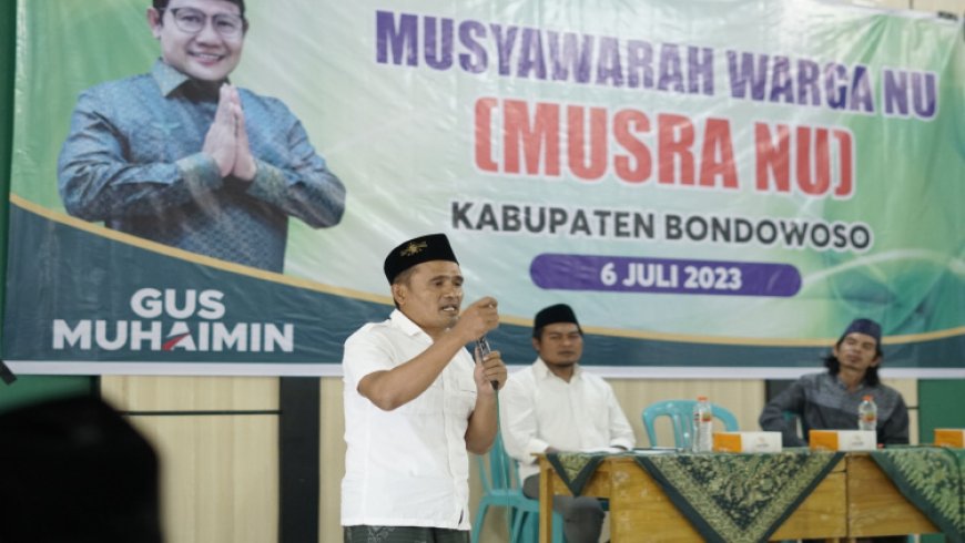 Musra NU Bondowoso: Kita Terang-terangan Dukung Cak Imin