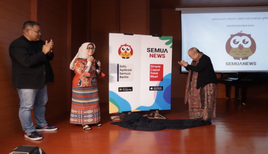 JMSI Luncurkan Aplikasi SemuaNews, Ini Kegunaannya