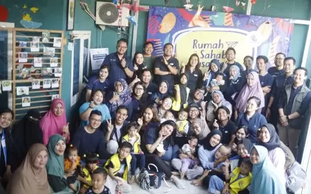 FIFGROUP Salurkan Bantuan Ke Rumah Singgah Sahabat Nusantara