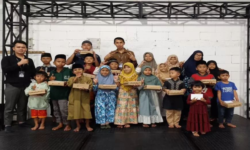 Berbagi Berkah Ramadhan, City Plaza Bondowoso Ajak Belanja Gratis dan Buka Puasa Puluhan Anak Yatim