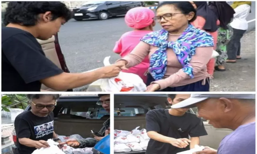 Gandeng K5 Art project, Cak Awik Ngabuburit Sembari Baksos di Museum Kereta Api Bondowoso