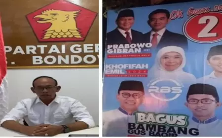 Gambar Prabowo Dicatut Paslon 02, Ketua Gerindra Bondowoso; Rekom Presiden Terpilih Ke Ra Hamid